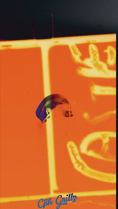 "Chrome Curve Grillz"